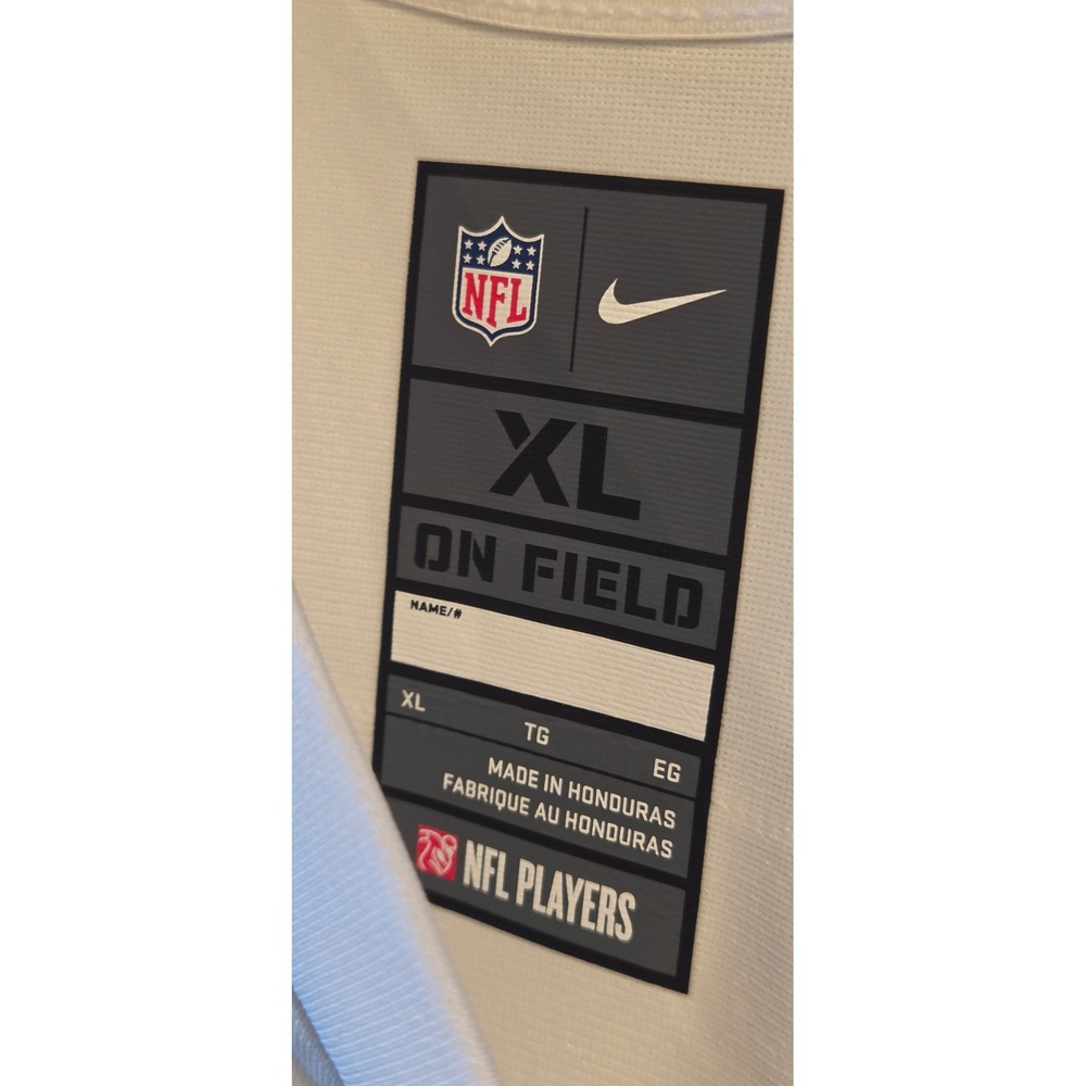 Nike Football Jersey Mens XL White Excellent Atlanta Falcons Skyline Graphic - Picture 4 of 8